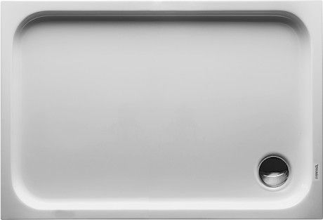 D-CODE brodzik prostokątny 1100 x 750 mm biały Antislip