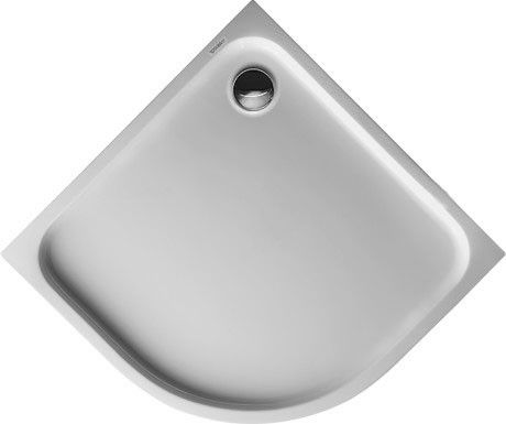 Brodzik DURAVIT D-Code 900 /10900 /10/10cm biały alpin | 720108000000000