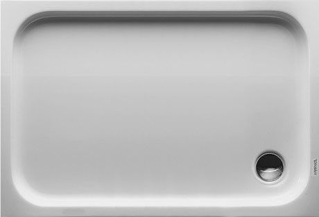Brodzik akrylowy prostokątny 80 x 120 x 8.5 cm DURAVIT D-Code | 720113000000001