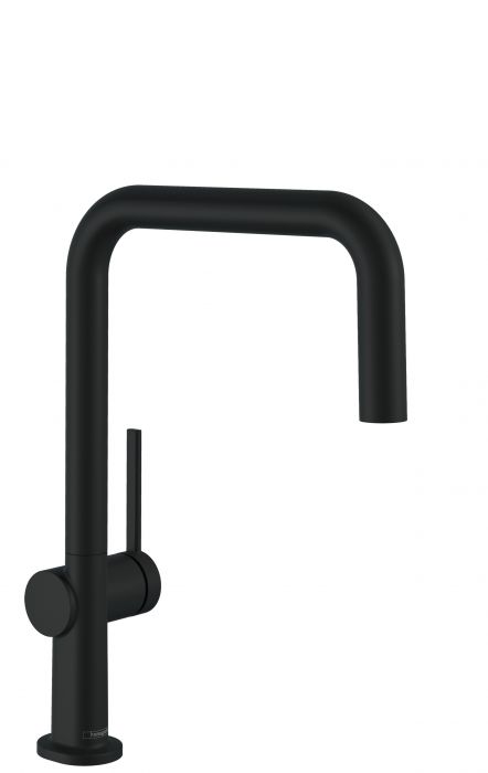 Bateria zlewozmywakowa stojąca 1-strumieniowa HANSGROHE Talis M54 1-uchwytowa 1-otworowa czarna matowa  | 72806670
