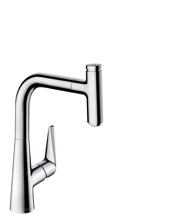 Bateria kuchenna stojąca HANSGROHE Talis Select S 1-otworowa chrom | 72822000