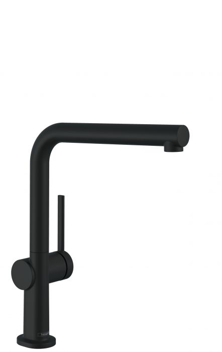 Bateria zlewozmywakowa stojąca 1-strumieniowa HANSGROHE Talis M54 1-uchwytowa 1-otworowa czarna matowa | 72840670