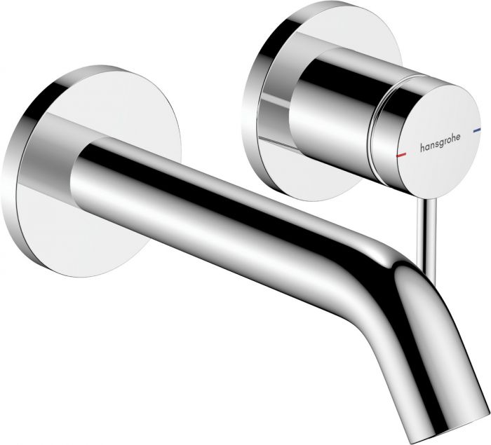 Bateria umywalkowa podtynkowa HANSGROHE TECTURIS S 1-uchwytowa 2-otworowa chrom | 73350000