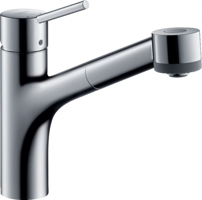 Bateria zlewozmywakowa 2-strumieniowa zasięg wylewki: 222 mm HANSGROHE chrom | 73860000
