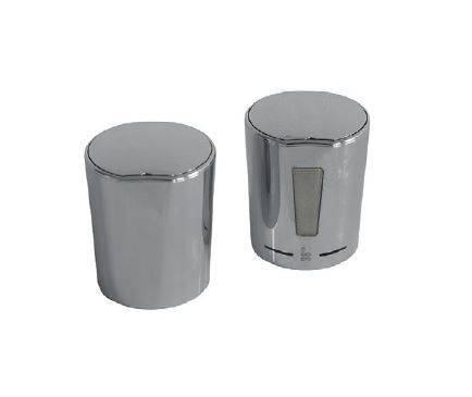 Pokrętło komplet do termostatu 35100, 35101 MOBI chrom | 745110500