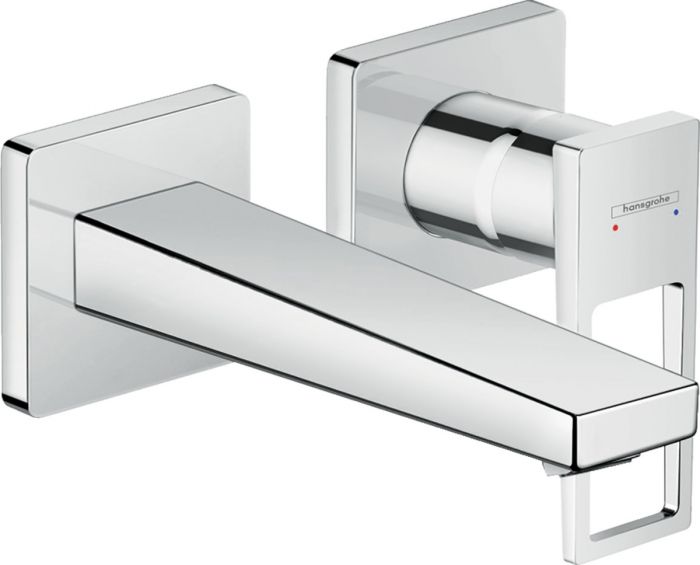 Element natynkowy ściennej podtynkowej HANSGROHE Metropol 1-uchwytowa 2-otworowa baterii umywalkowej chrom | 74525000