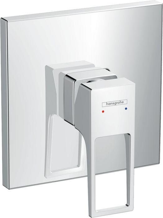 Element natynkowy HANSGROHE Metropol do baterii prysznicowej podtynkowej 1-uchwytowej z uchwytem LOOP mosiężny chrom | 74565000