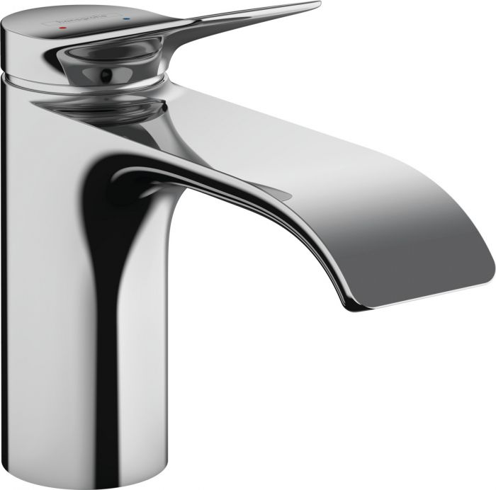 Bateria umywalkowa stojąca HANSGROHE Vivenis 1-uchwytowa 1-otworowa może współpracować z przepływowymi podgrzewaczami wody chrom | 75012000