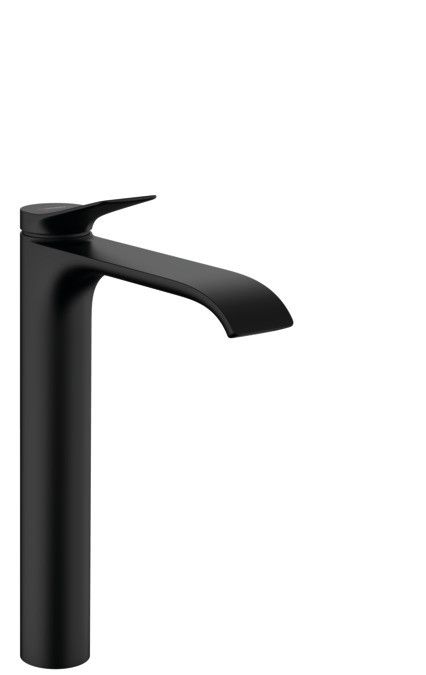 Bateria umywalkowa HANSGROHE Vivenis 250 1-uchwytowa 1-otworowa do mis umywalkowych czarna matowa | 75040670