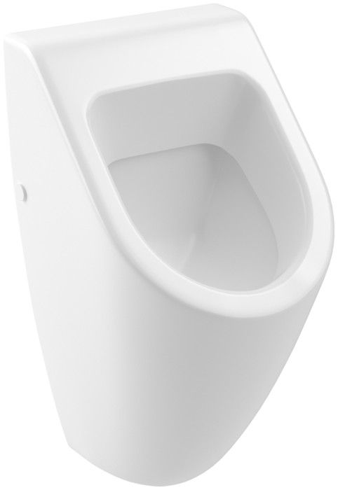 Pisuar ceramiczny z powłoką CeramicPlus VILLEROY & BOCH Subway bez pokrywy w komplecie 1 x zestaw mocujący 28.5 x 31.5 x 53.5 cm stone white | 751300RW