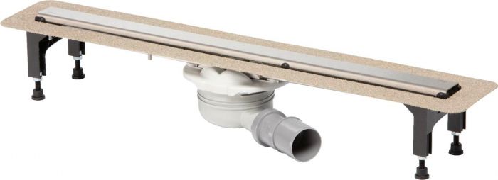 Odpływ liniowy VIEGA Advantix 4983.10 z rusztem Advantix Visign ER10 ze stali nierdzewnej 900 mm  | 753177