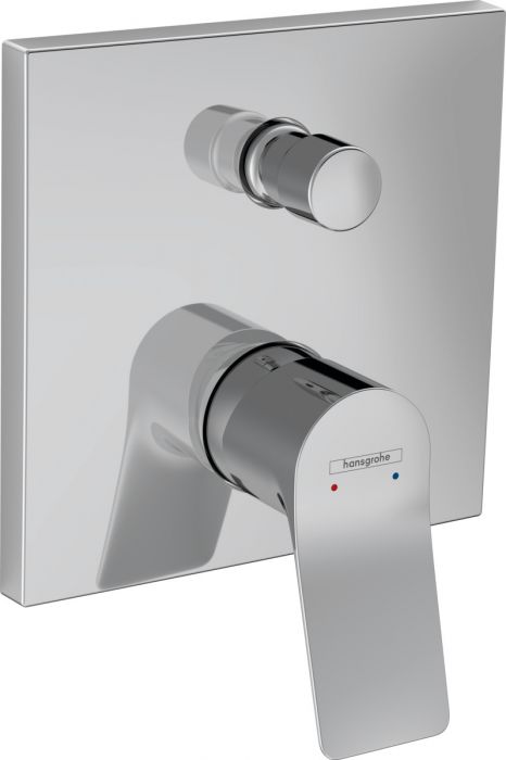 Element zewnętrzny do montażu podtynkowego HANSGROHE Vivenis do baterii wannowej jednouchwytowej chrom | 75415000