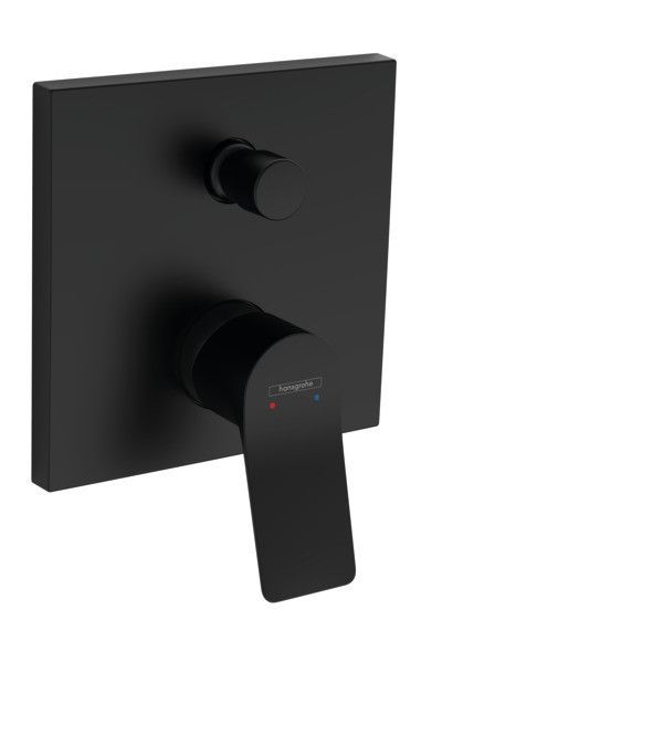 Element zewnętrzny do montażu podtynkowego HANSGROHE Vivenis do baterii wannowej jednouchwytowej czarny matowy | 75415670