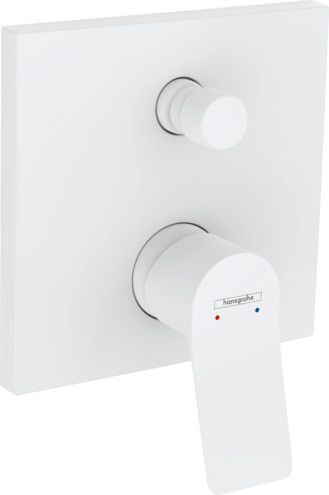 Element zewnętrzny do montażu podtynkowego HANSGROHE Vivenis 1-uchwytowa do baterii wannowej jednouchwytowej biały mat | 75415700
