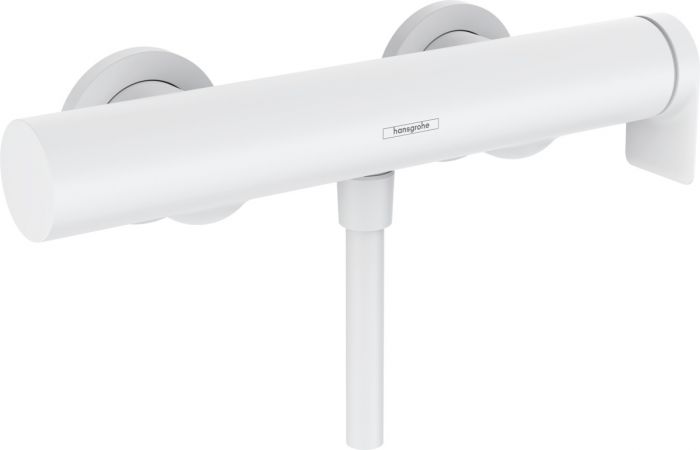Bateria prysznicowa natynkowa HANSGROHE Vivenis 1-uchwytowa 2-otworowa DN 15 biała matowa | 75620700
