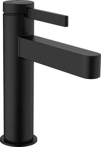 Bateria umywalkowa stojąca HANSGROHE Finoris 110 1-uchwytowa 1-otworowa czarna matowa  | 76020670