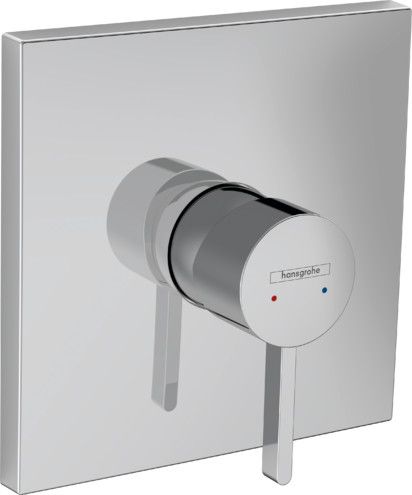 Element zewnętrzny montaż z zestawem podstawowym HANSGROHE Finoris 1-uchwytowa do baterii prysznicowej podtynkowej chrom | 76615000