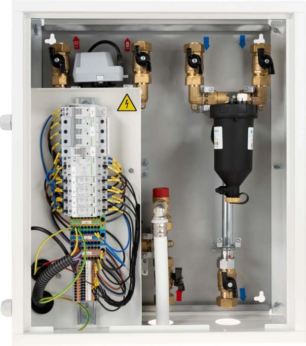 Moduł hydrauliczny AMB760 do pomp ciepła typu monoblok G1" 3 bar 75°C (max 90°C)