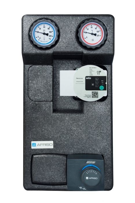 Grupa pompowa AFRISO PrimoTherm 180-2 WP 3-WM-SM Vario pompa Wilo Para DN 25 zawór mieszający KVSvario, siłownik ARM 343 ProClick | 77302