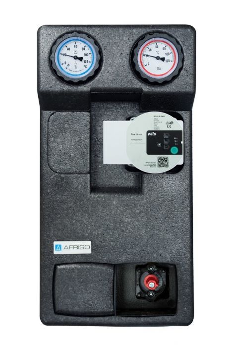 Grupa pompowa AFRISO PrimoTherm 180-2 WP 3-WM pompa Wilo Para DN 25 zawór mieszający KVSvario | 77305