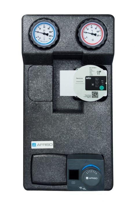 Grupa pompowa AFRISO PrimoTherm 180-2 3-WM-R Vario pompa Wilo Para DN 25 zawór mieszający KVSvario, regulator ACT 343 ProClick | 77338