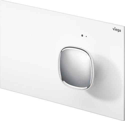 Płytka VIEGA Visign for More 204 8624.1 z oświetleniem LED stal nierdzewna biały drogowy/chrom 220 x 130 x 12 mm | 773465