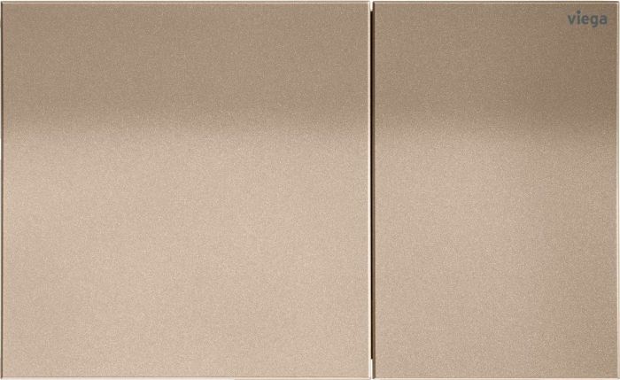 Przycisk uruchamiający VIEGA Visign for More 200 8620.1 do WC Prevista tworzywo sztuczne/metal czarny/złoty miedziany 226 x 135 x 28 mm | 773601