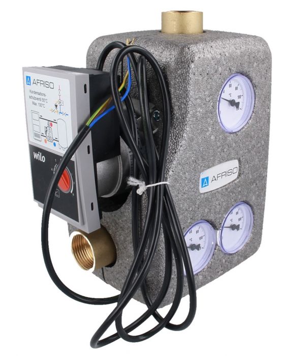 Grupa pompowa AFRISO RTA 55 z zaworem temperaturowym 50 st. GW | 77547