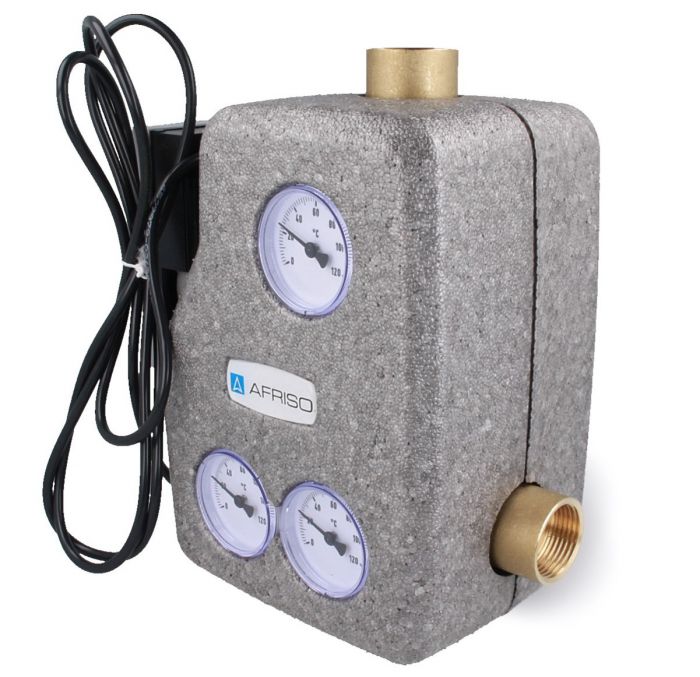 Grupa pompowa AFRISO RTA 60 z zaworem temperaturowym 60 st. GW | 77548