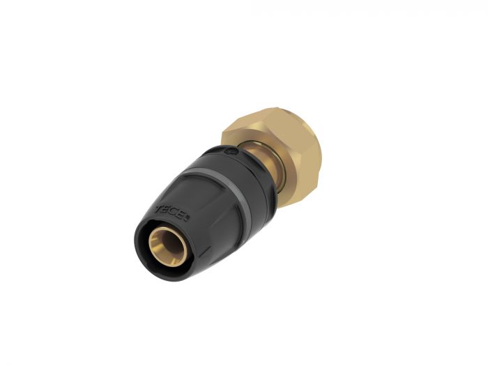 Zawór regulacyjno-odcinający z nyplem 1/2" x 3/4" EURO TECE TECEfloor  | 77840012