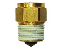 Zawór montażowy z zaworem stopowym 1/4"x 1/2" GW x GZ