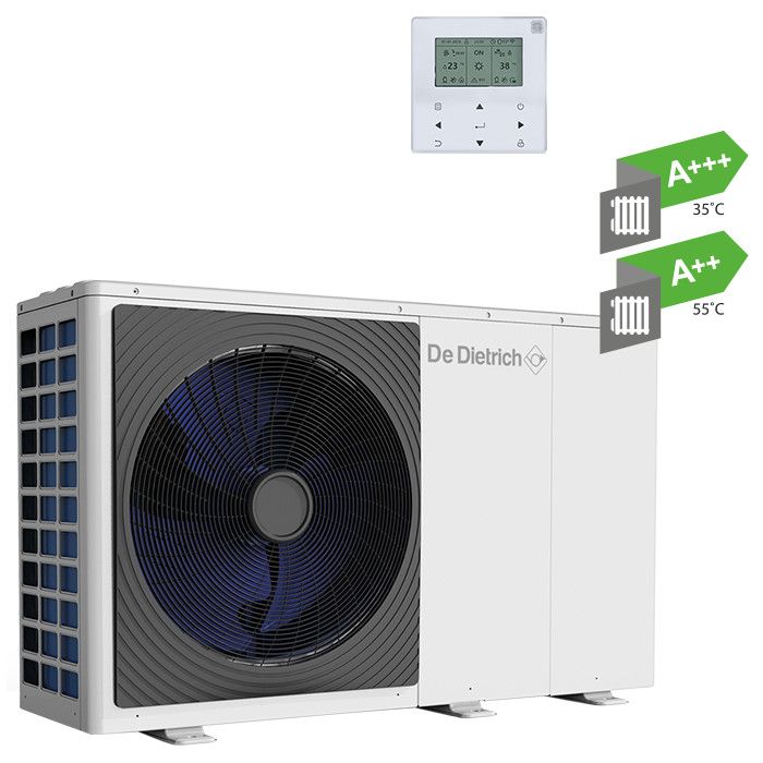 Pompa ciepła powietrze-woda monoblok zasilanie 1-f DE DIETRICH Modena 6 MR 6.35 kW | 7794583A