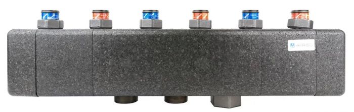 Rozdzielacz dla 3 obiegów pompowych AFRISO KSV 125-3 6x nakrętka G1½" | 77320