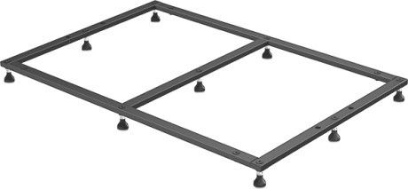 Nóżki DURAVIT wysokość regulowana od 70 do 100 mm do brodzików Tempano 1200 x 800 mm białe | 791383000000000