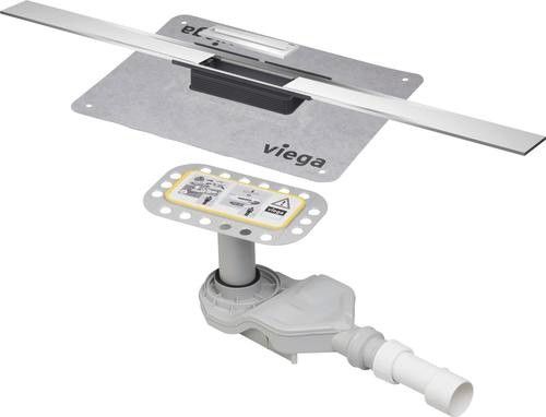 Odpływ liniowy VIEGA Advantix Cleviva 4981.11 z wkładem Advantix Visign C1 ze stali nierdzewnej 1200 mm DN 40/50 | 794514