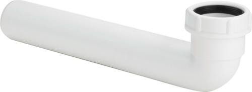 Łuk odpływowy 90st. VIEGA 7985.47V z tworzywa sztucznego 40x40x245 mm  | 667382
