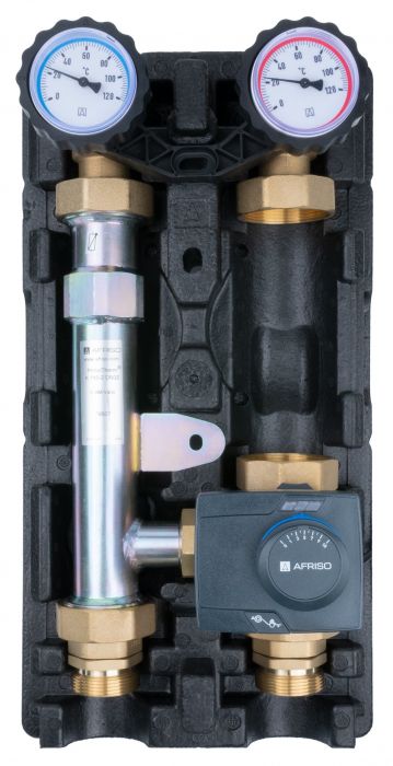 Grupa pompowa AFRISO PrimoTherm K 180-2 GW DN 32 długość montażowa pompy - 180 mm 10 bar zawór mieszający, siłownik ARM 343, bez pompy | 79502
