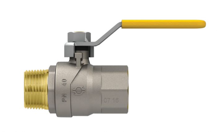 Zawór gazowy gwintowany z rączką FUTURGAS GP 2235 GW x GZ 3/4"