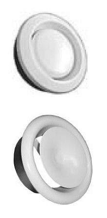 Anemostat nawiewny do TVA DVS-P DN125