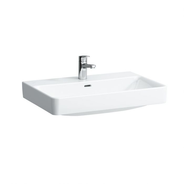 Umywalka ceramiczna ROCA LAUFEN PRO-S ścienna z otworem 700 x 465 x 175 mm biała | H8109670001041
