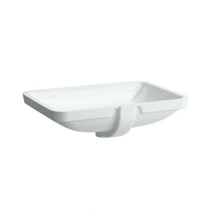 Umywalka ceramiczna ROCA LAUFEN PRO-S podblatowa bez otworu 595 x 430 x 170 mm biała z powłoką LCC  | H8119684001091