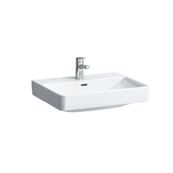 Umywalka ceramiczna ROCA LAUFEN PRO-S ścienna z otworem 600 x 465 x 175 mm biała | H8169630001041