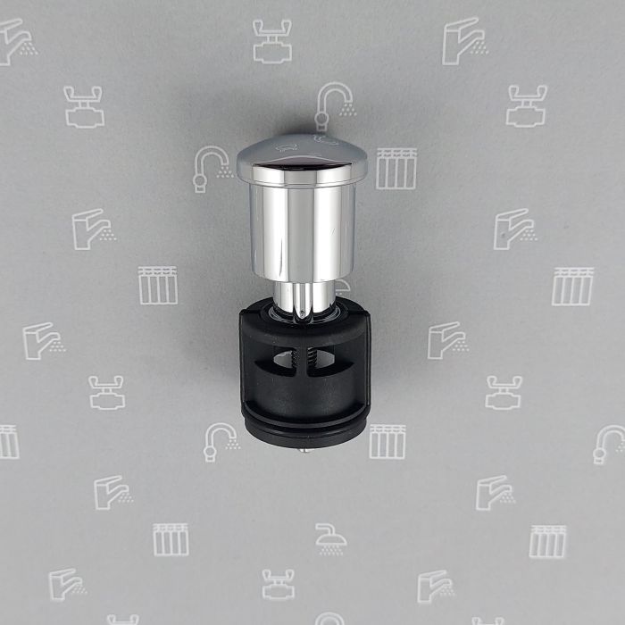 Przełącznik natrysku do baterii Symetric, Nefryt, Opal ARMATURA KRAKÓW DEVY  | 82310910