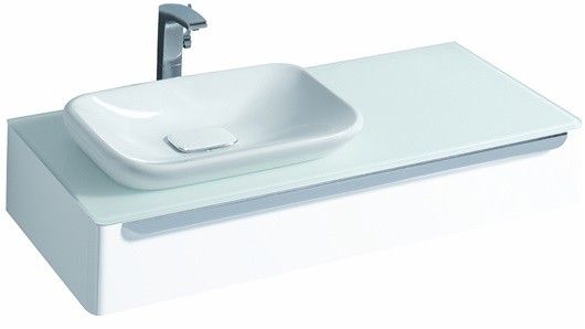 Szafka podumywalkowa wisząca 1150 x 520 x 200 mm biała połysk GEBERIT MyDay | 824260000