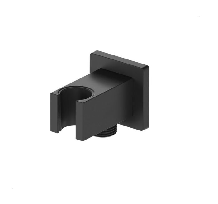 Uchwyt podtynkowy kwadratowy punktowy ARMATURA KRAKÓW black | 84505181