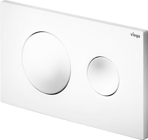 Przycisk uruchamiający VIEGA Visign for Style 20 8610.1 do WC Prevista tworzywo sztuczne biały alpejski 220 x 130 x 8 mm | 773793