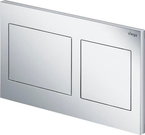 Przycisk uruchamiający VIEGA Visign for Style 21 8611.1 do WC Prevista tworzywo sztuczne chrom 220 x 130 x 8 mm | 773236