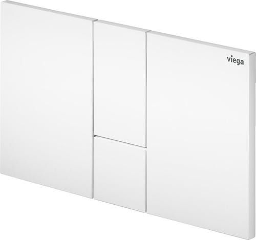 Przycisk uruchamiający VIEGA Visign for Style 24 8614.1 do WC Prevista tworzywo sztuczne biały alpejski 220 x 130 x 6 mm | 773281