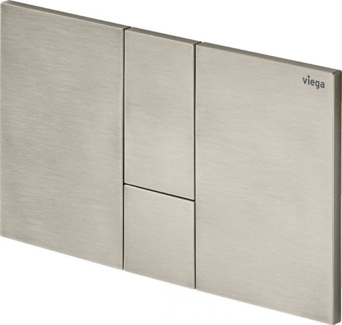 Przycisk uruchamiający VIEGA Visign for Style 24 8614.1 do WC Prevista tworzywo sztuczne stalowy szczotkowana 220 x 130 x 6 mm  | 773298