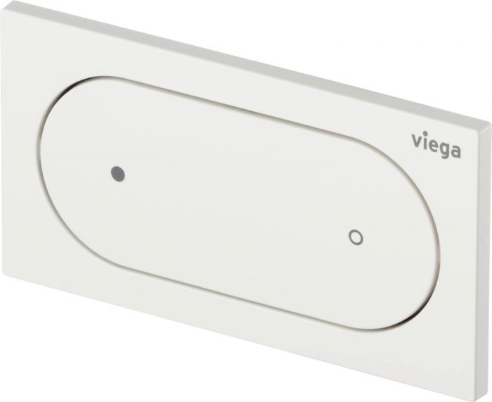 Przycisk uruchamiający VIEGA Visign for Style 23 8640.1 elektroniczny do WC Prevista tworzywo sztuczne biały alpejski 100 x 54 x 5 mm | 773083